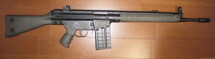 LCT　G3A1電動ガン+スリング実物+ドイツ製ガンケース+G3装備セット良品