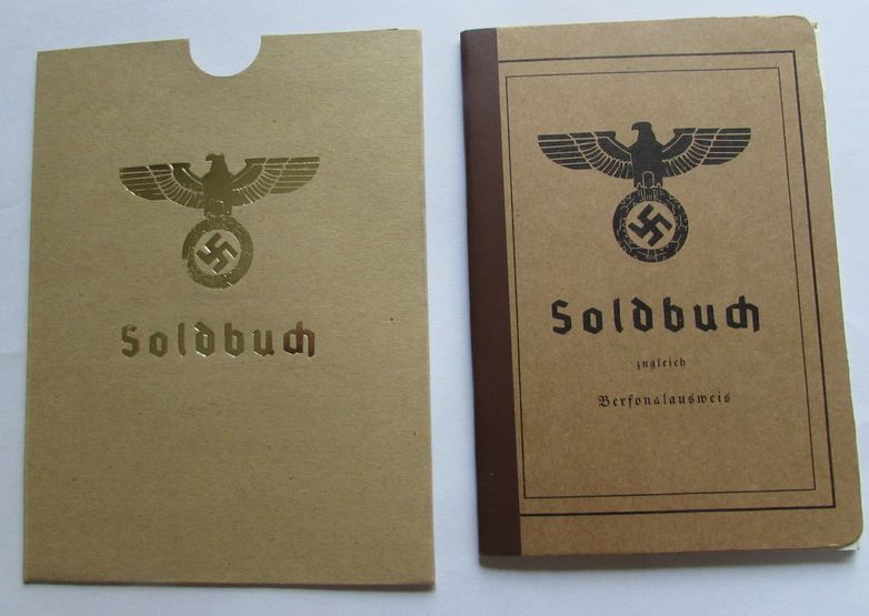 ナチスドイツ国防軍軍隊手帳(紙ケース付き)、レプリカ | ナチス軍服 