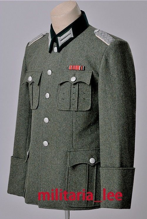 ナチスドイツ軍M36将校服記章付き、ウール、レプリカ | ナチス軍服販売 