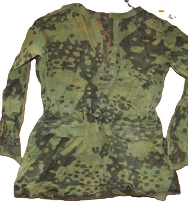 ナチスドイツ軍 武装SS迷彩スモック プレーンツリー 実物 その2 | ナチス軍服販売 BWドイツ軍服販売 各国軍服販売【ＳＳクラブ ニーベールンゲン】