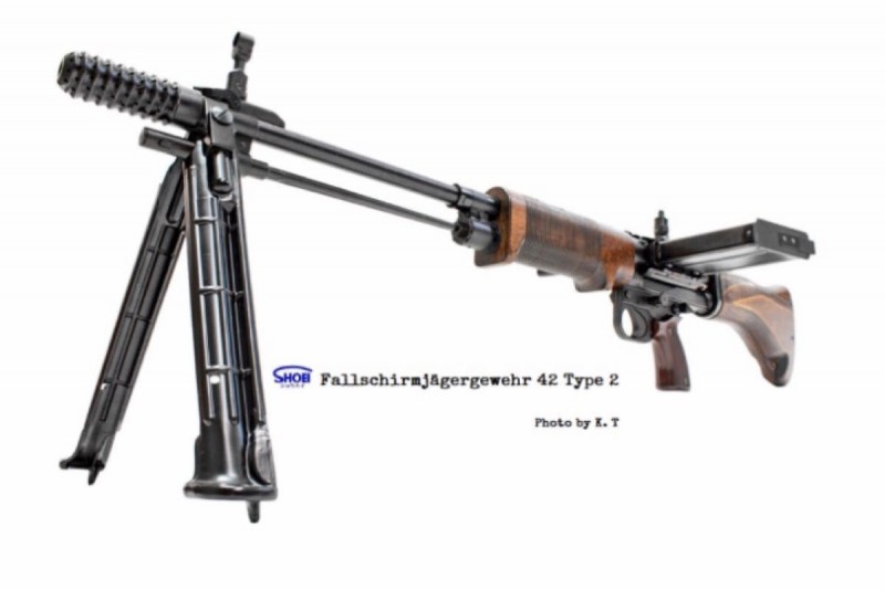 ナチスドイツ軍　FG42モデルガン　タイプ2　松栄製